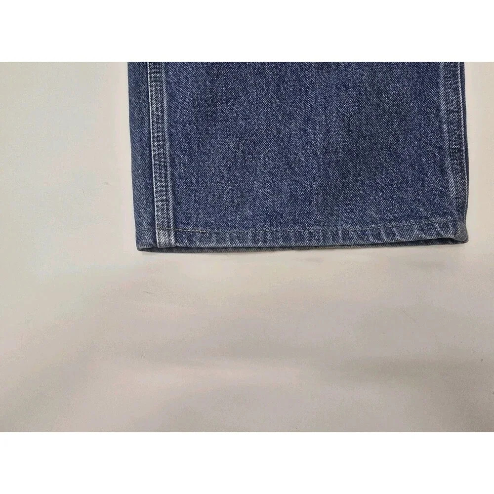 Carhartt Original Dungaree Fit Mens Carpenter Jeans Blue Denim Medium Wash 44x34